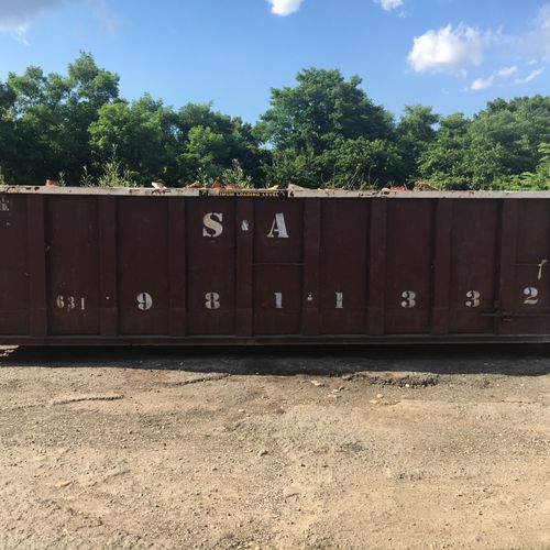 30YD Dumpster:  22' long x 8' wide x 6' high