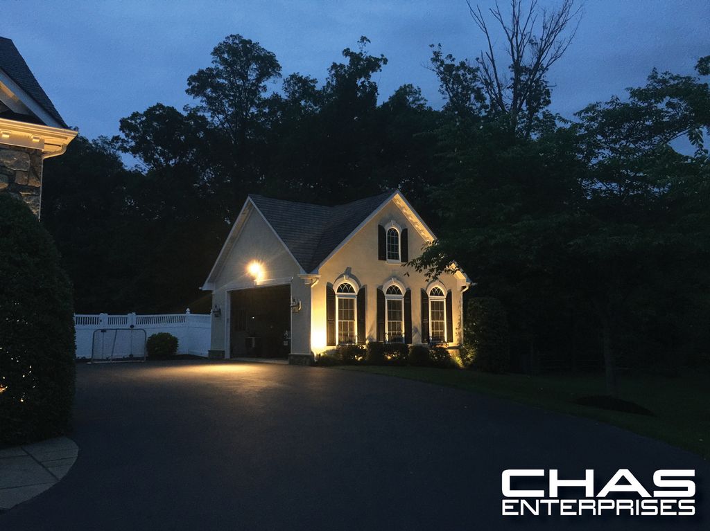 New outdoor lighting installation by Chas Enterpri