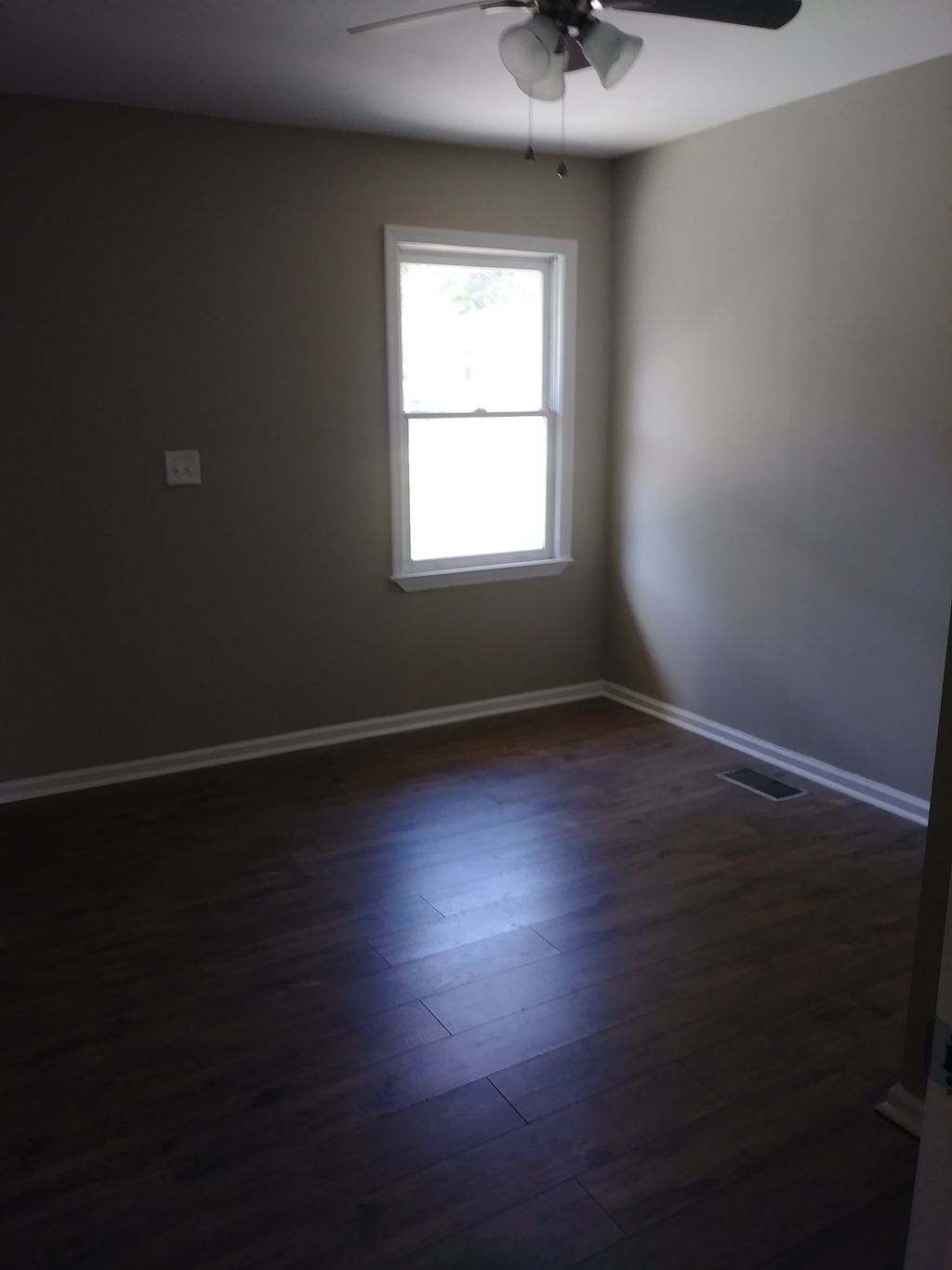 bedroom renovation after demo