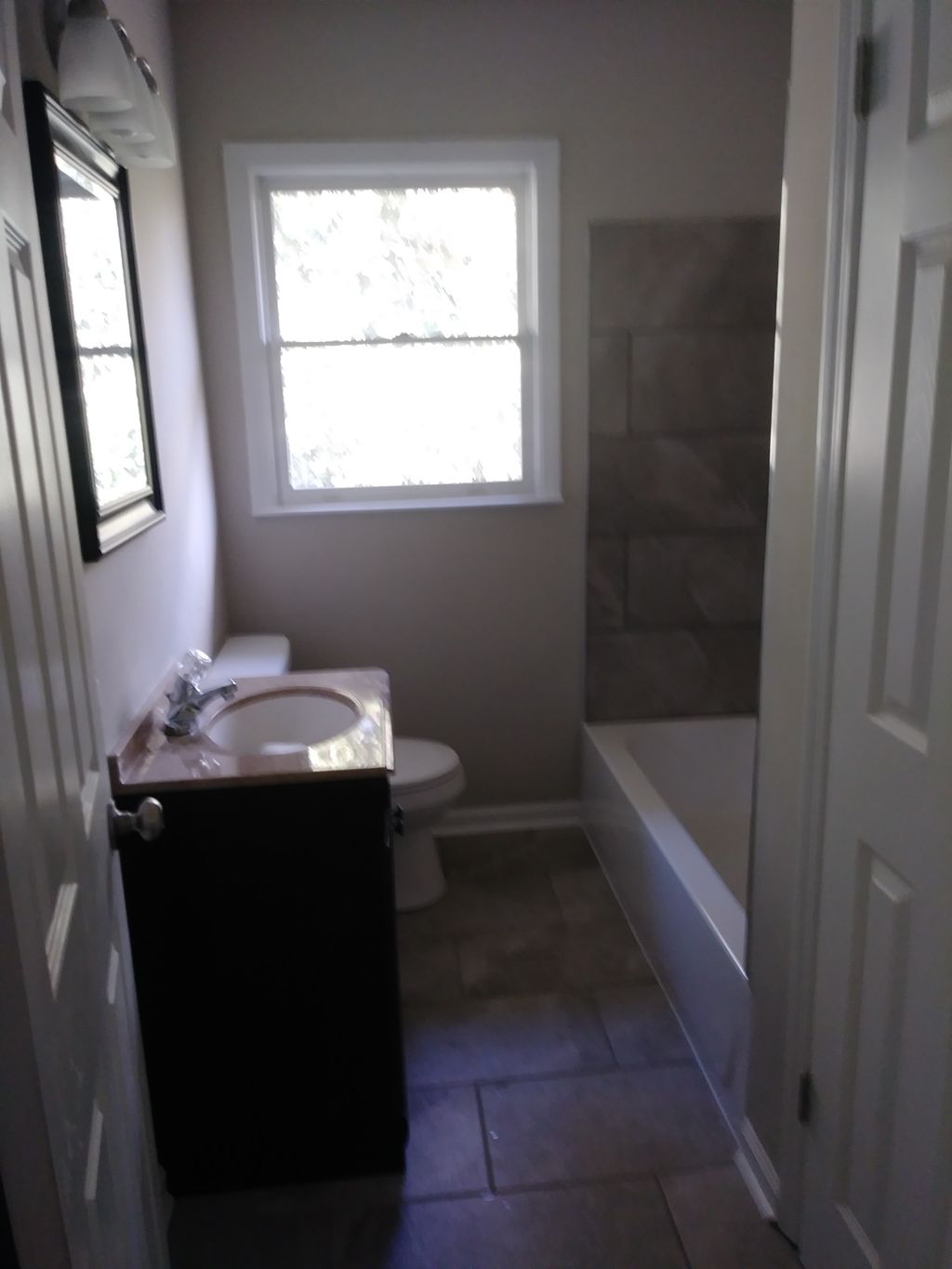 hall bath after renovation
