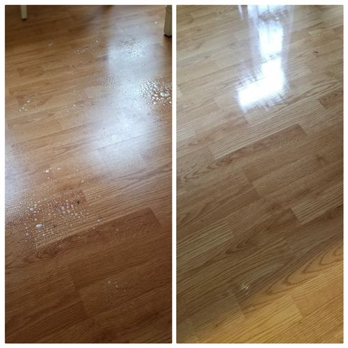 wood floors back to shine