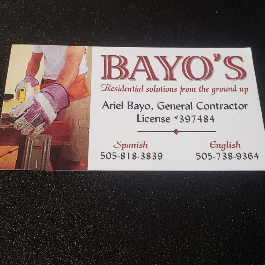 Bayo's General Contractor LLC
