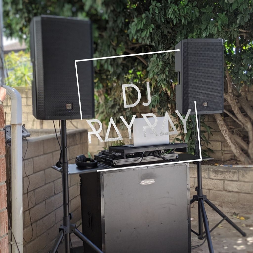 Basic set up for small parties.