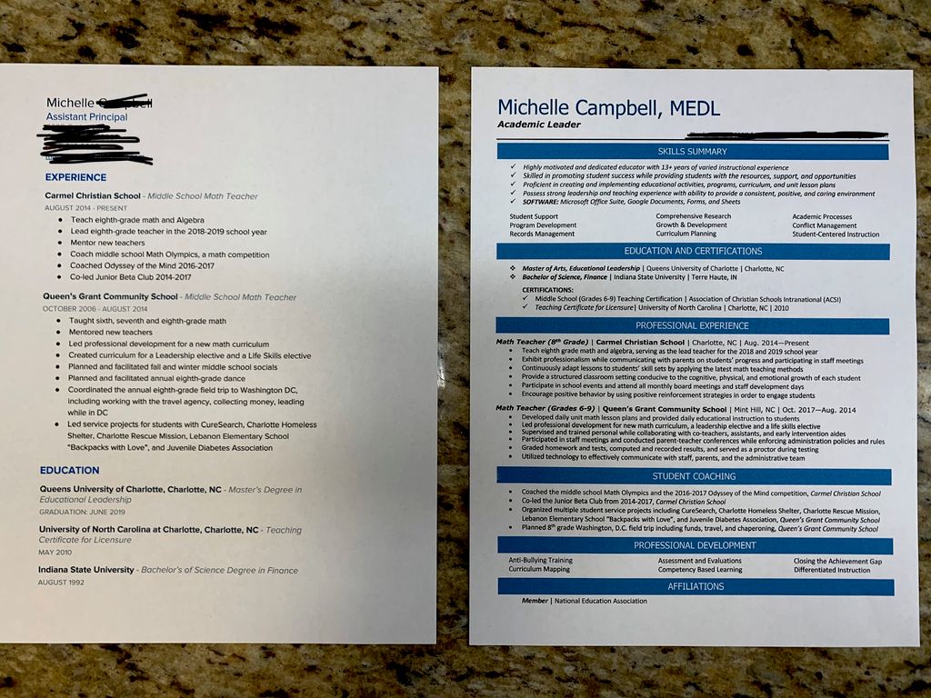 Before and after. First impression makes all the d