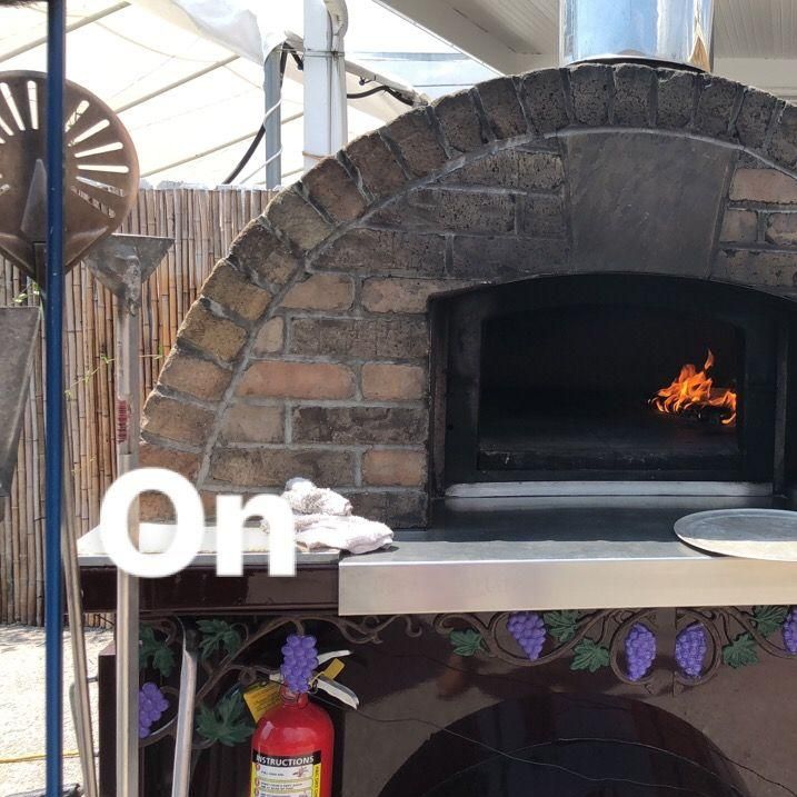 Vesuvius wood fired pizza