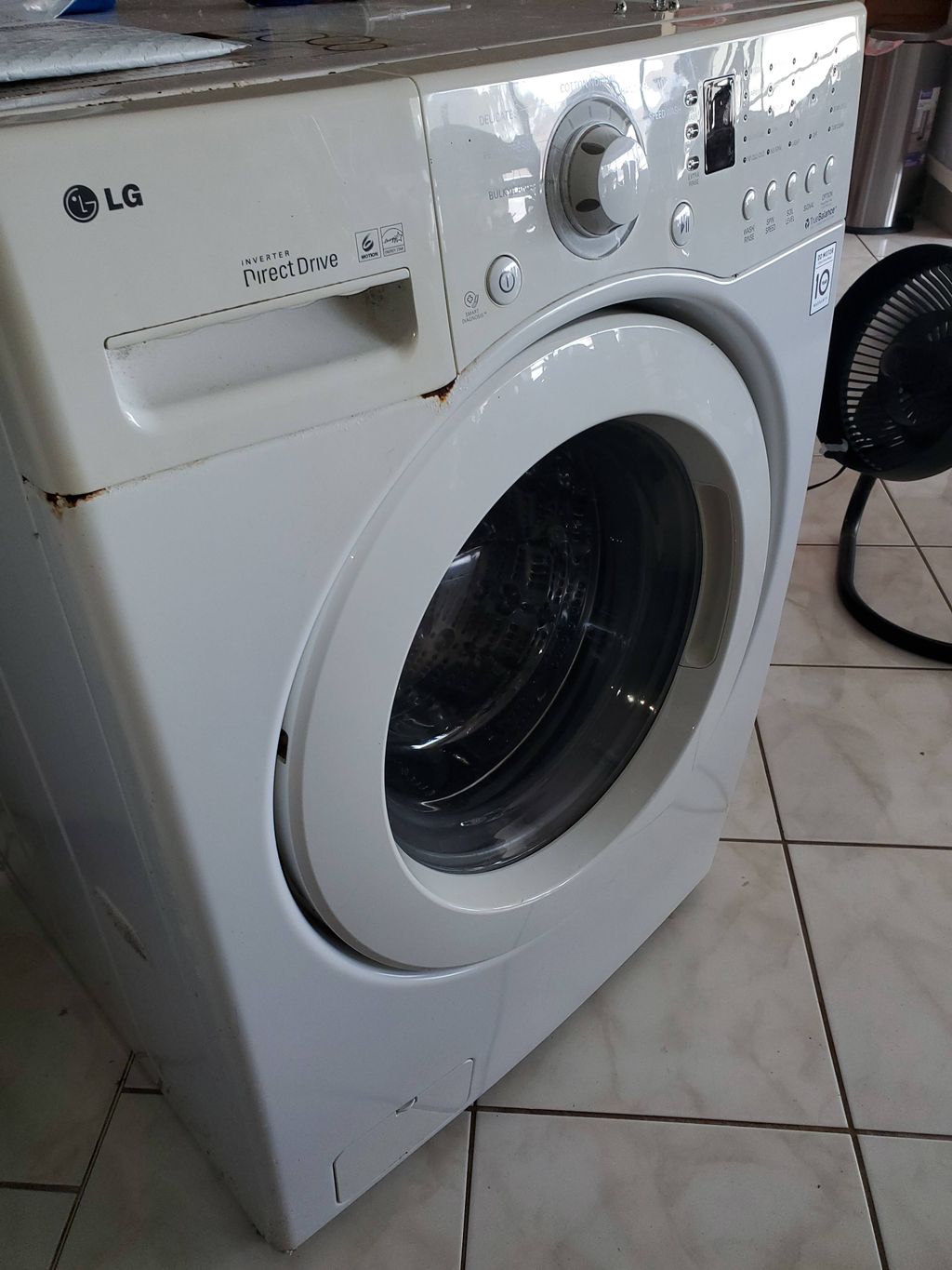 Washer tub was locking no spin