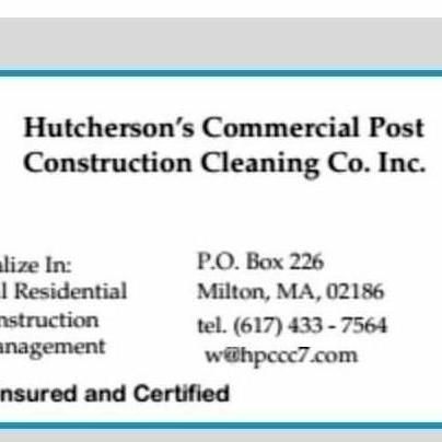 Hutcherson Post Construction Cleaning Co. Inc.
