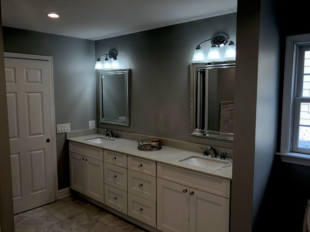 Clean Bathroom Remodel