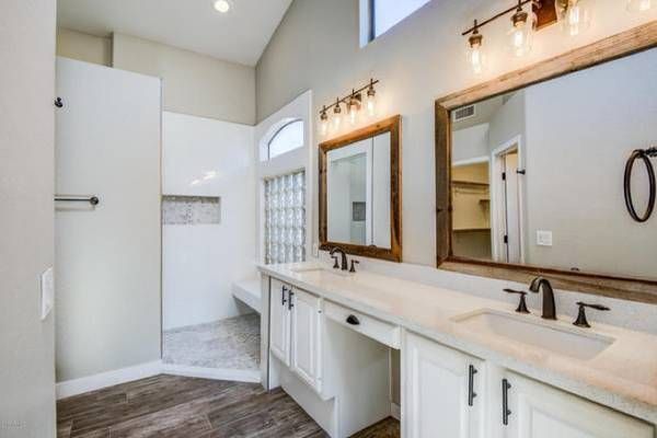 Enlarged Walk In Shower