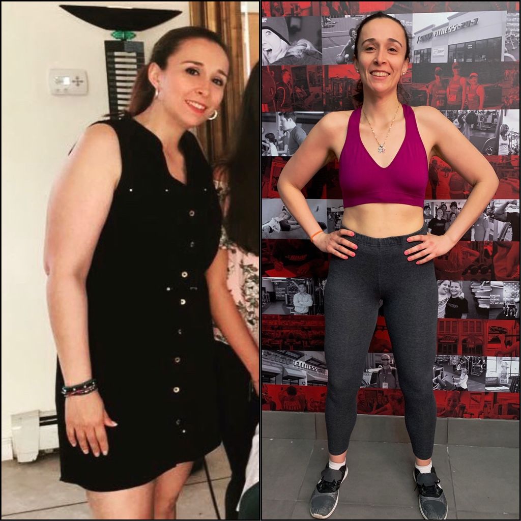 Carolina - 9/2018: 140Lb - 38%BodyFat - 3/2019: 13