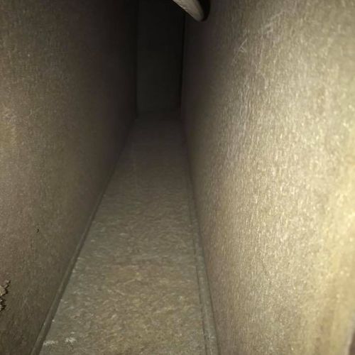 Cleaned residential ducts