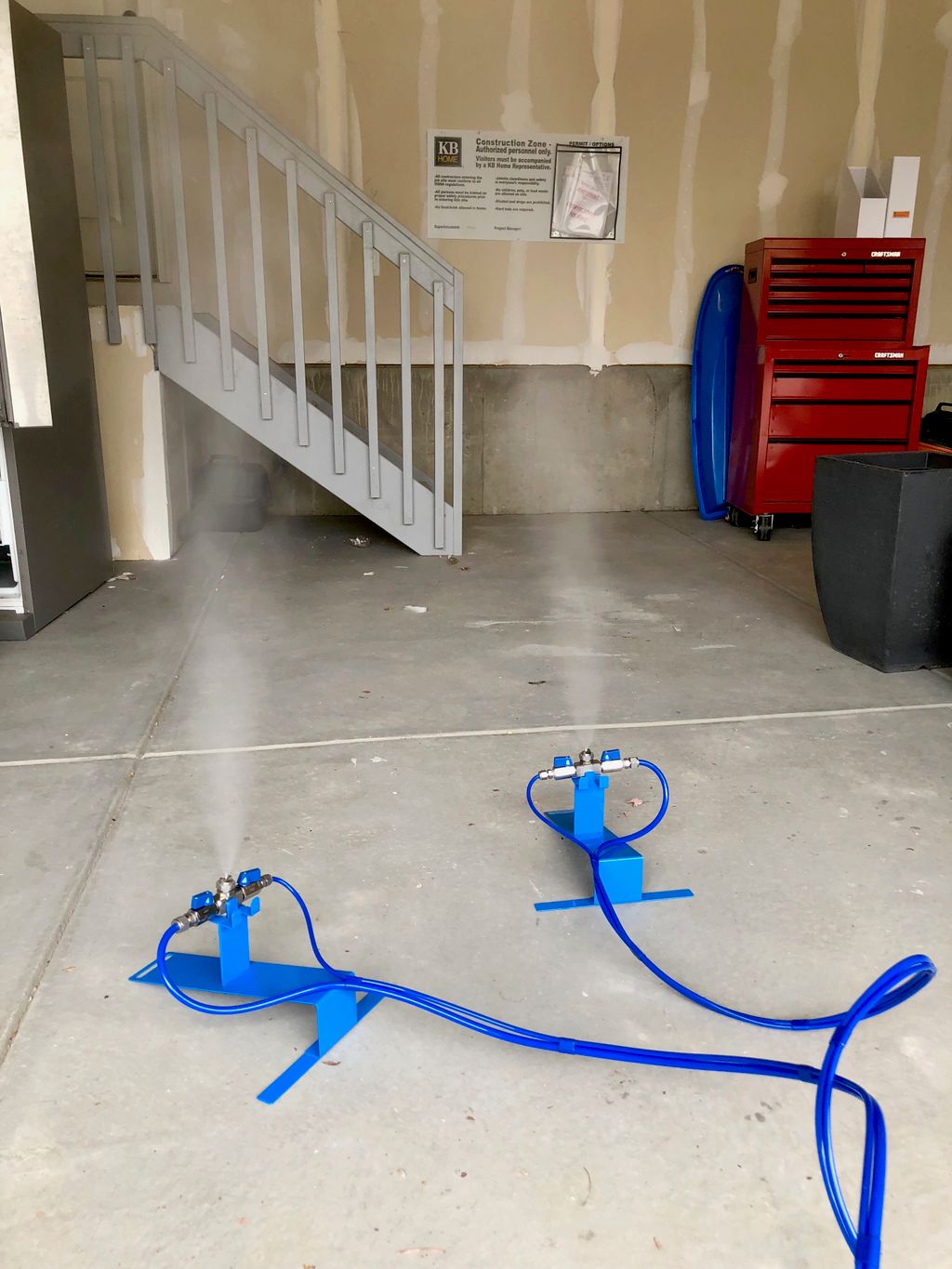 Dry Fogging a Garage