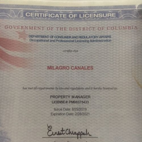 Property Manager License