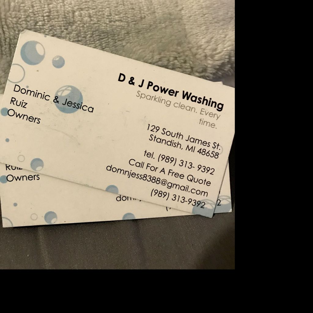 D&J power washing and lawn care