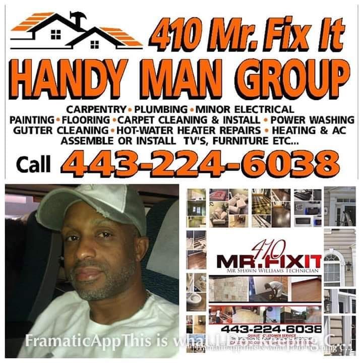 410MrFixIt Handy Man & Carpet Cleaning
