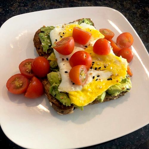 Avocado toast is a client favorite as it is health