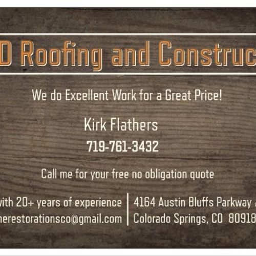 K&D Roofing and Construction 