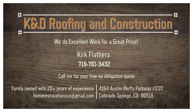 K&D Roofing and Construction 