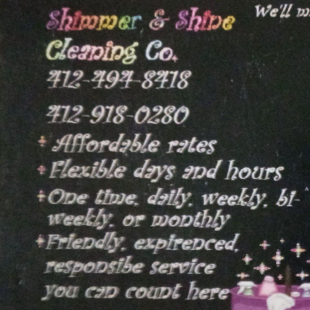 Shimmer & Shine Cleaning Co