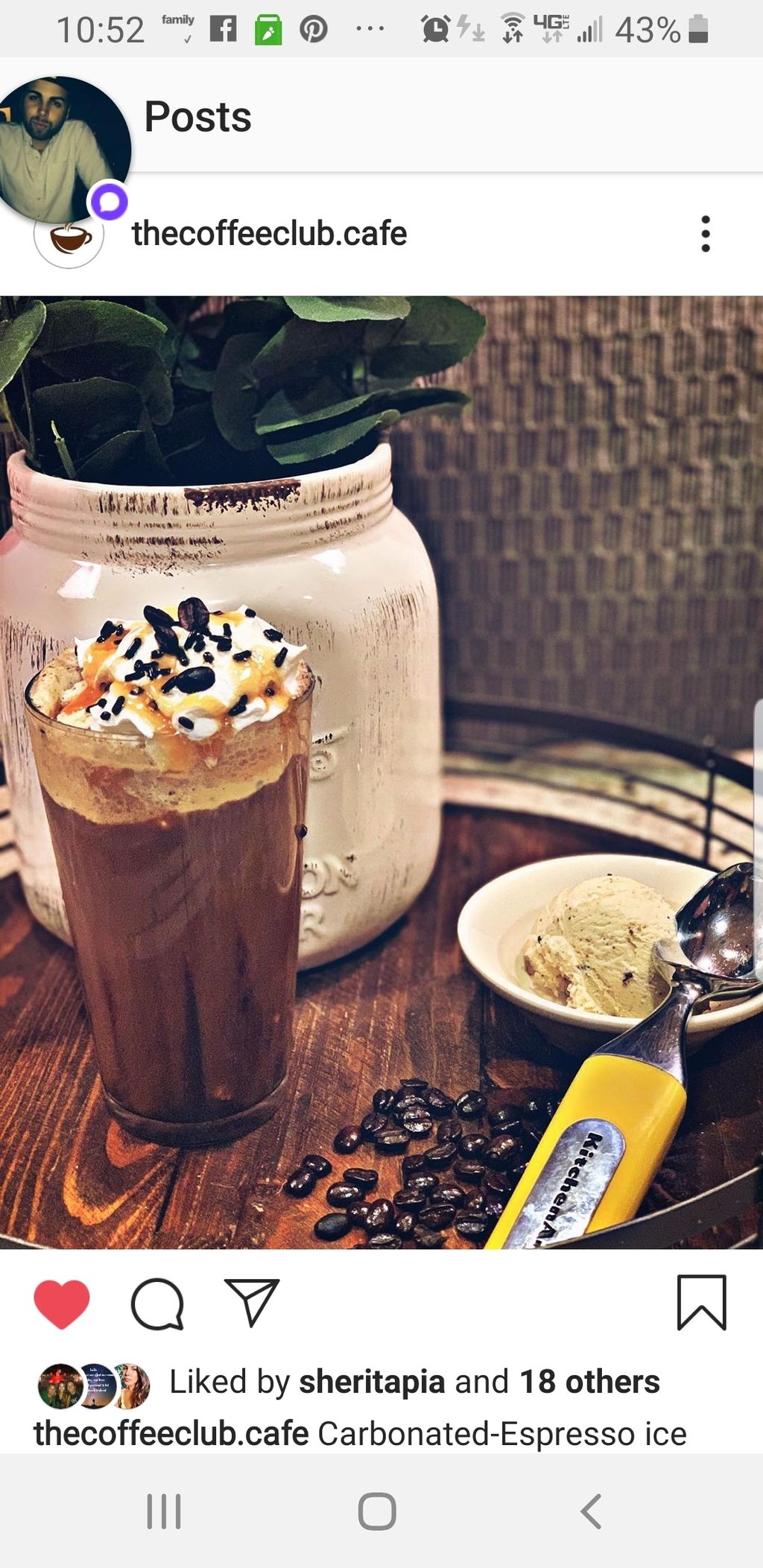 Espresso float