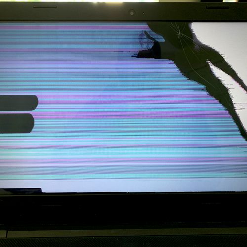 Lenovo cracked screen