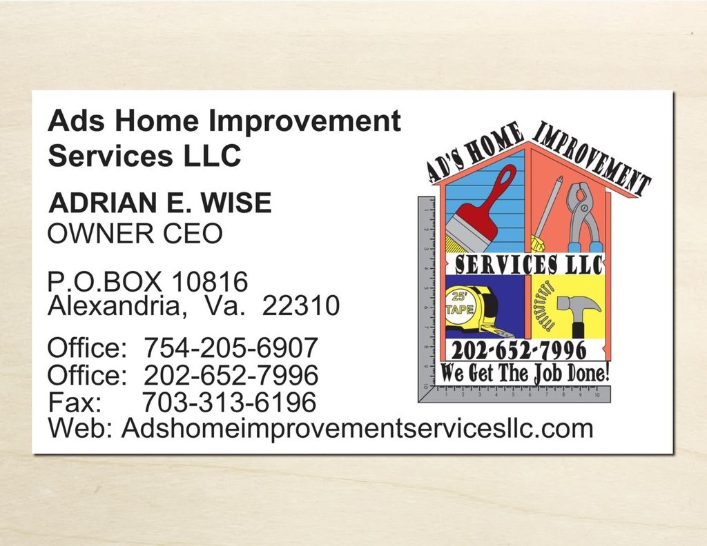 ads home improvement services llc 
