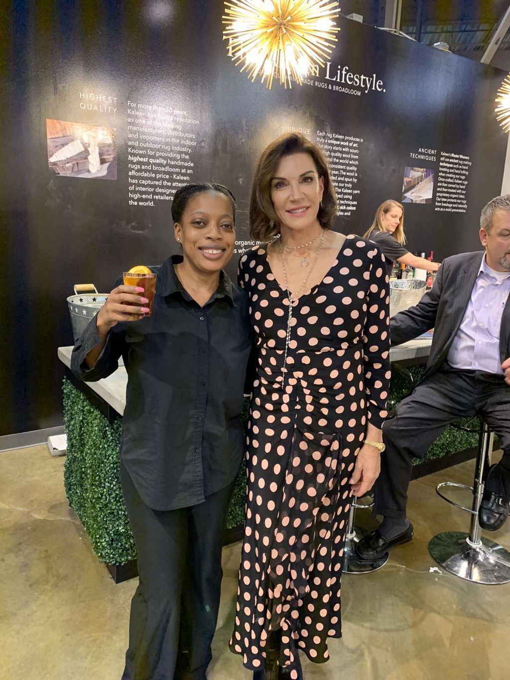 HGTV star Hillary (Love it or list it) & I at her 