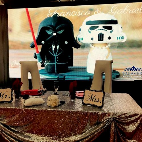 Star Wars inspired Wedding!