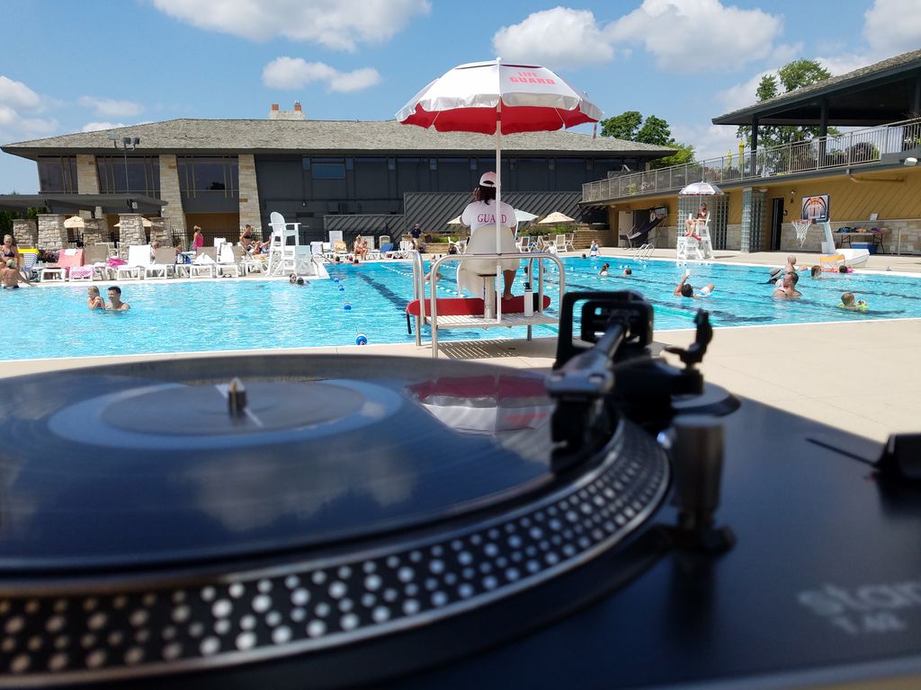 Spinning Poolside