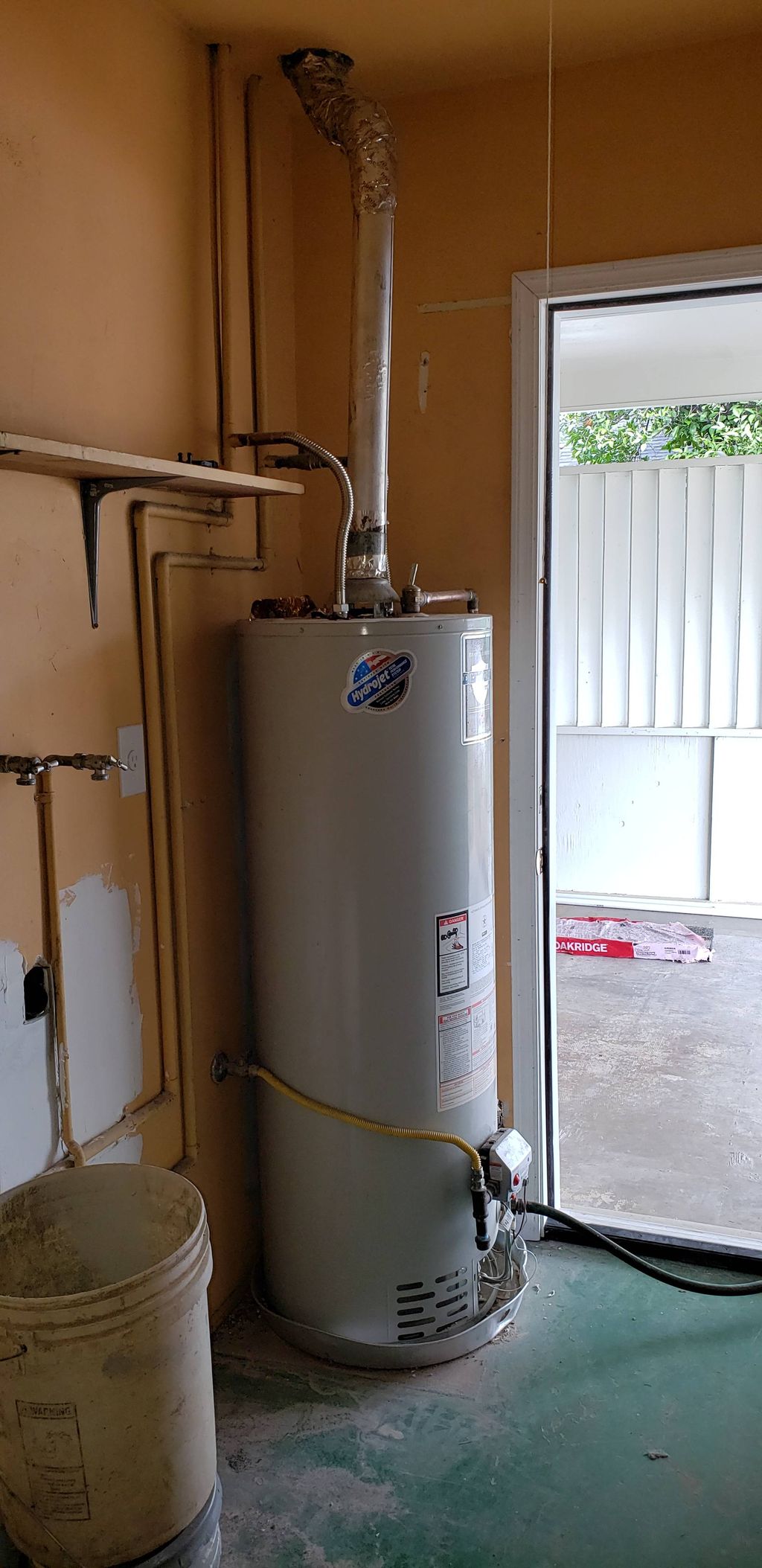 Hot water heater didn't drain properly