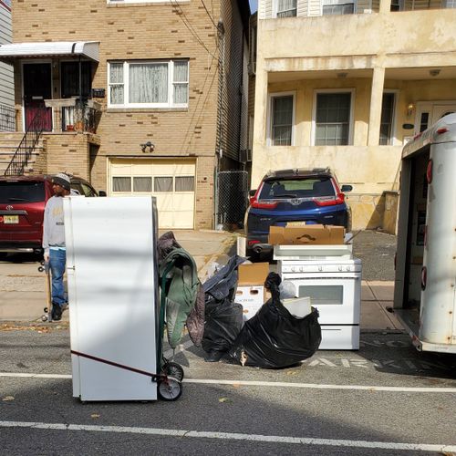 getting rid of old appliances and other trash