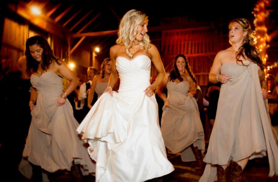 Bride and Bridesmaid routine