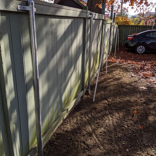Small fence repair job that went smoothly.  Good c