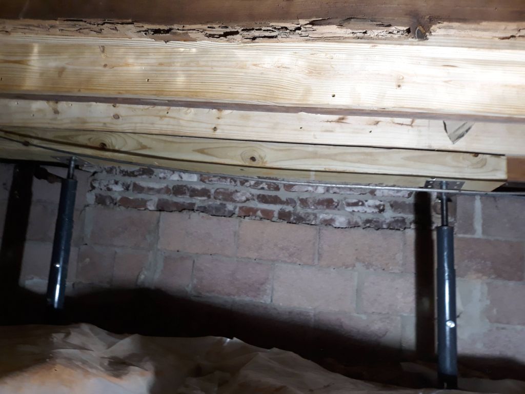 replace floor joyce's due to termite, Structure ja