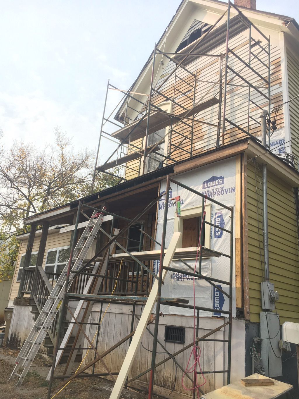 Exterior siding restoration/replacement 