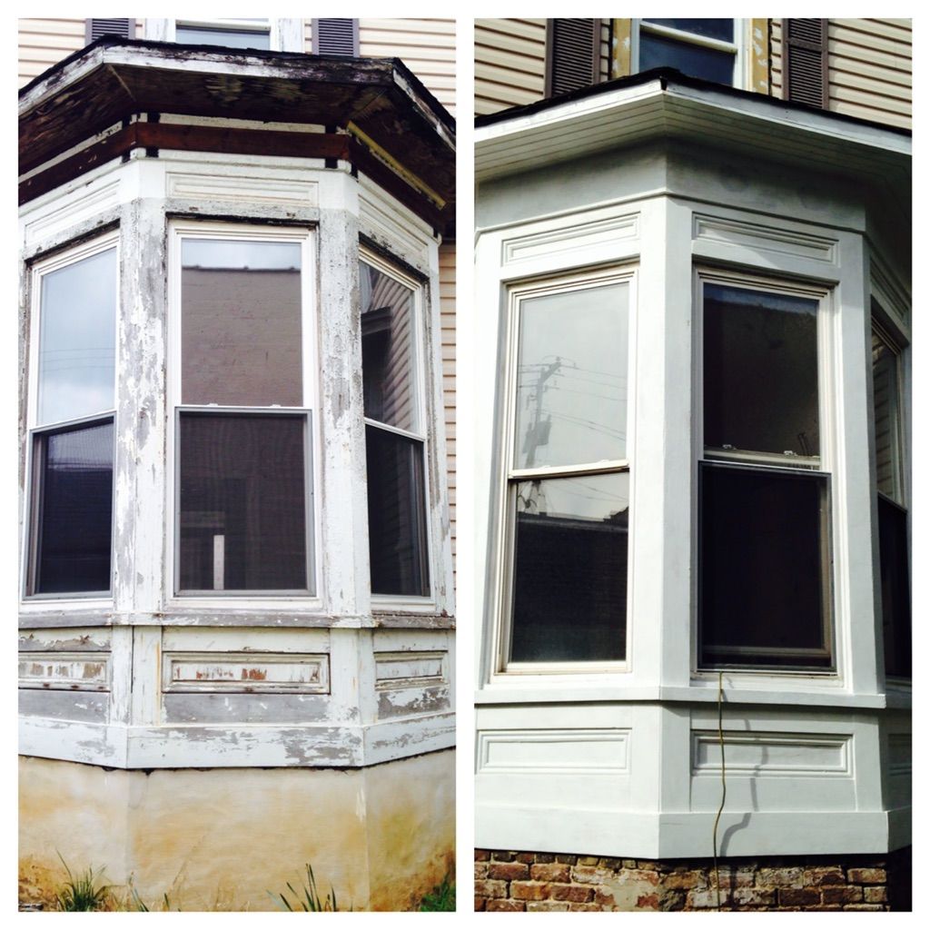 Bay window restoration circa: 1871