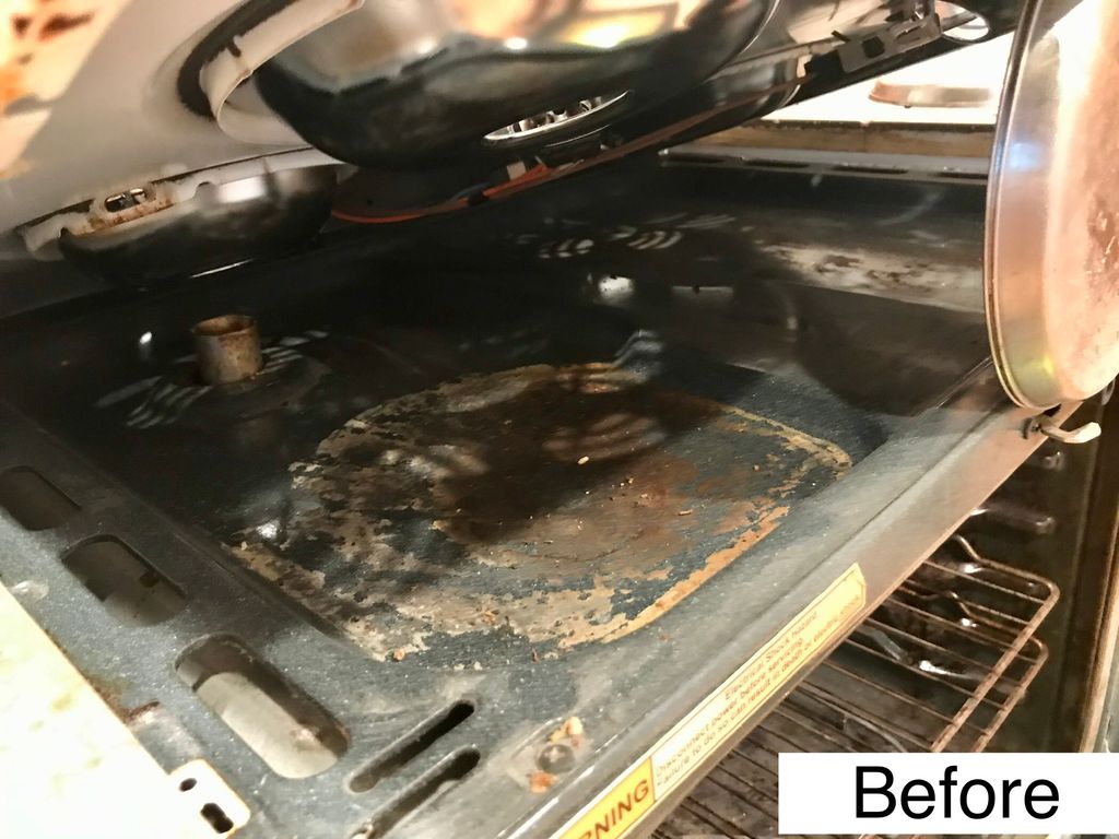 Stove Cleaning- BEFORE