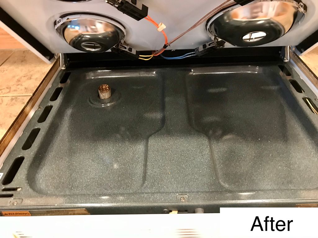 Stove Cleaning- AFTER