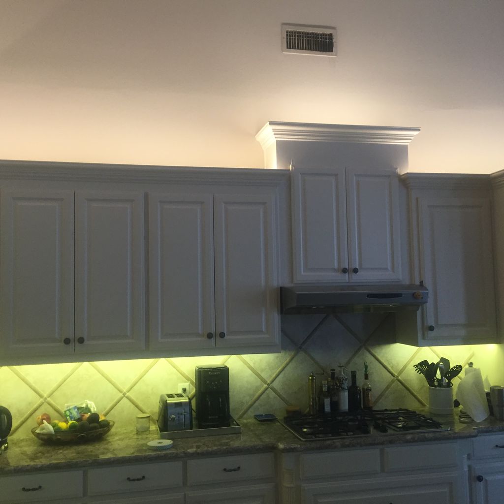 Under cabinet lighting