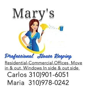 Marys professional housekeeping