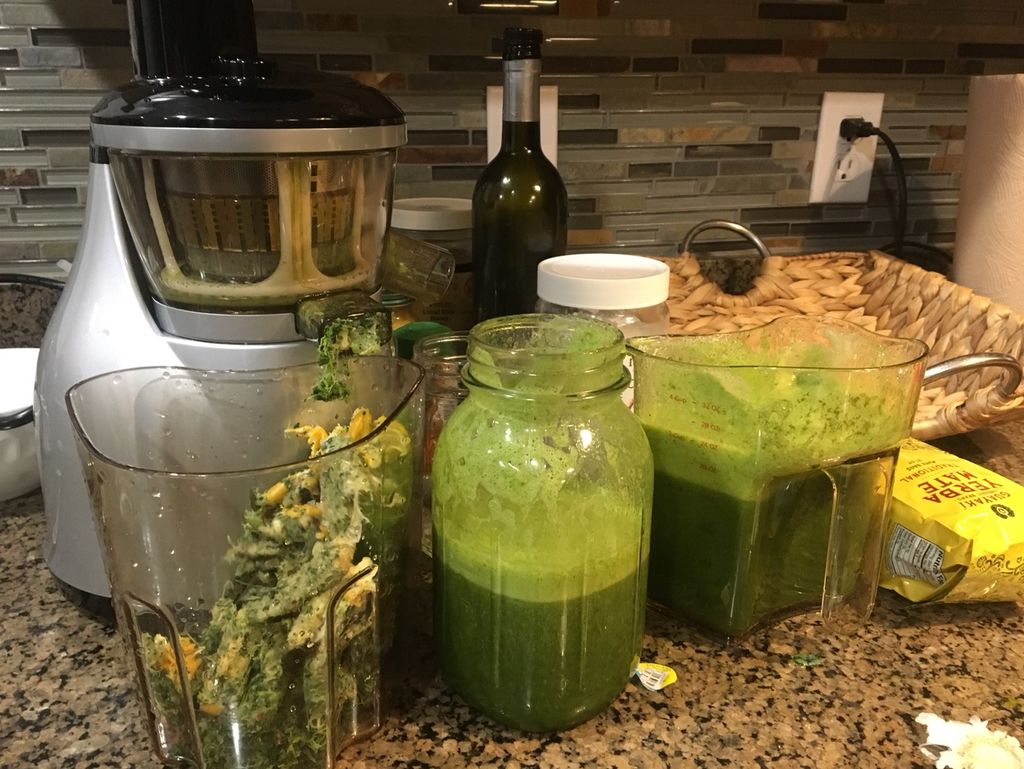 Green veggie juice!
