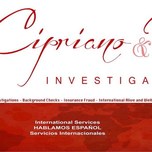 Cipriano & Marques Investigations. Dayton and Cinc