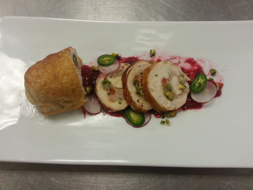 Southwest Chicken Ballotine (Can be made with Turk