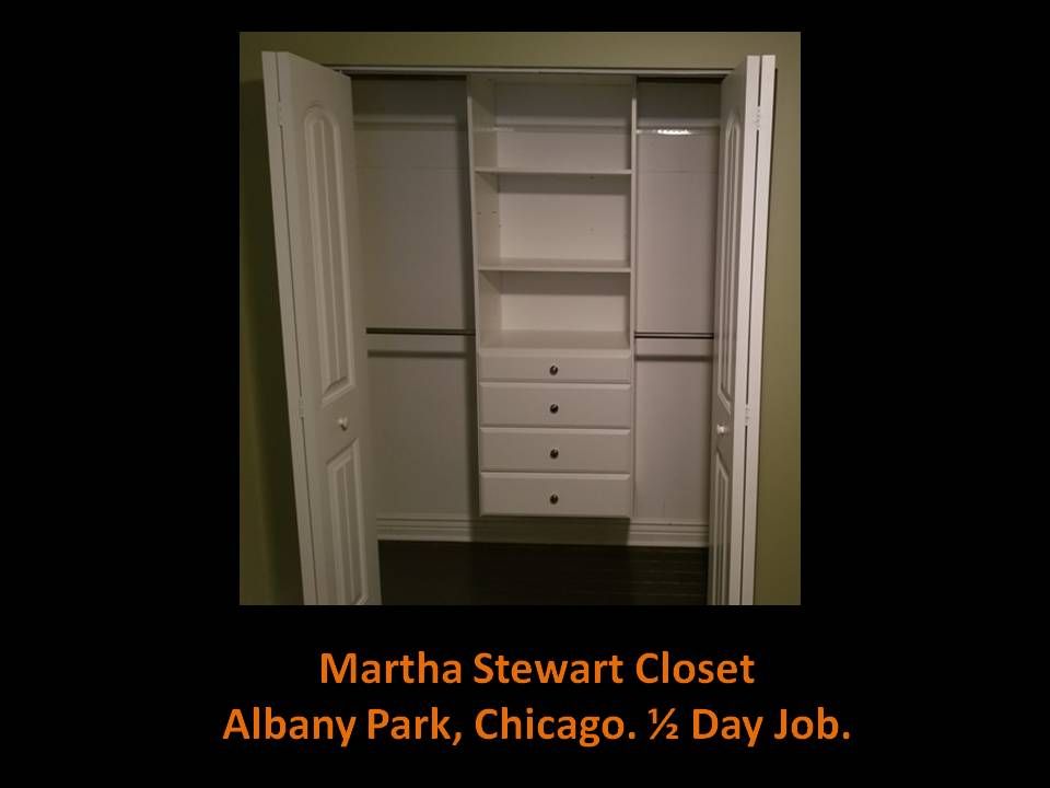 Closet and Shelving System Installation