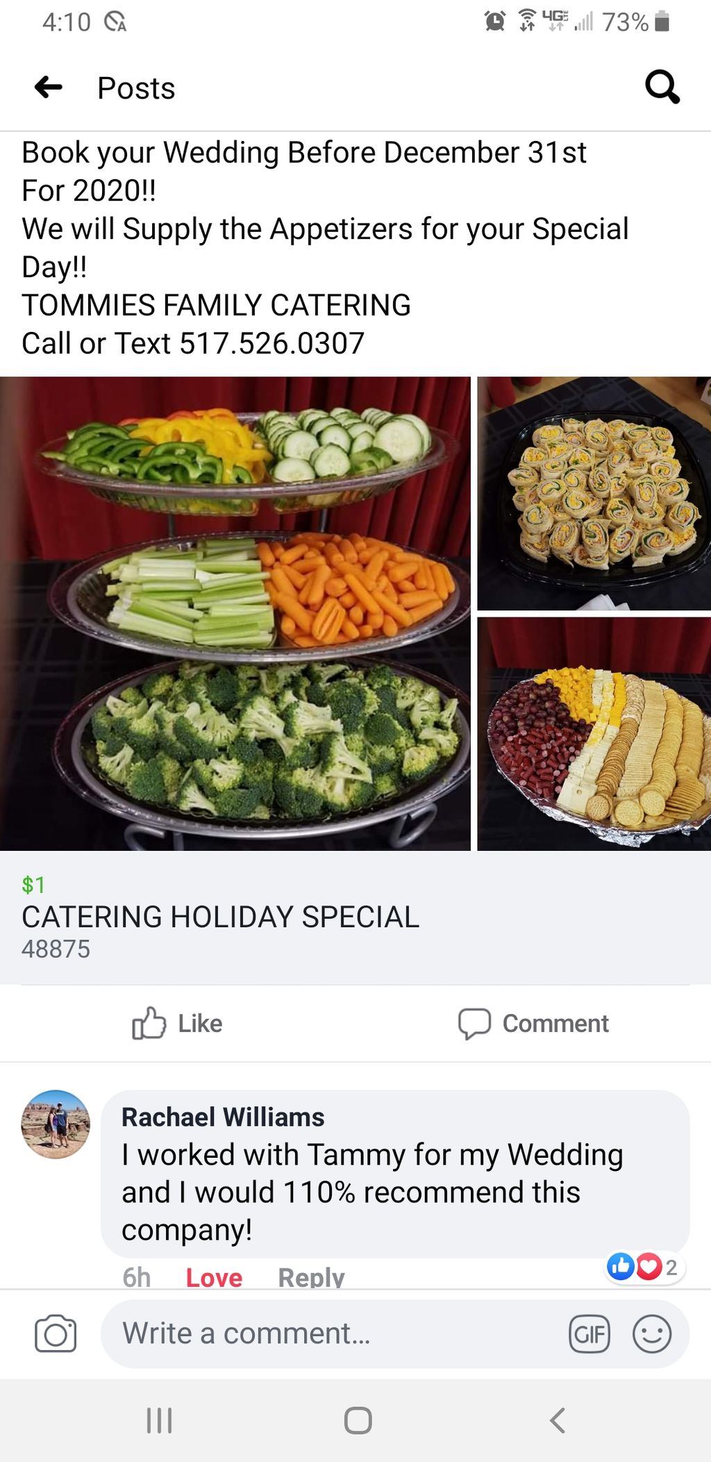 Wedding and Event Catering