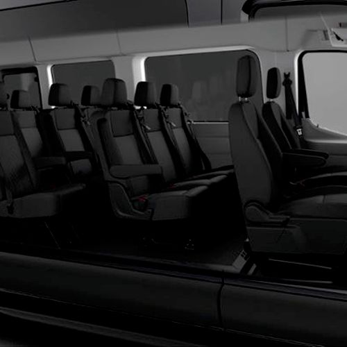 Up to 14 comfortably passengers 