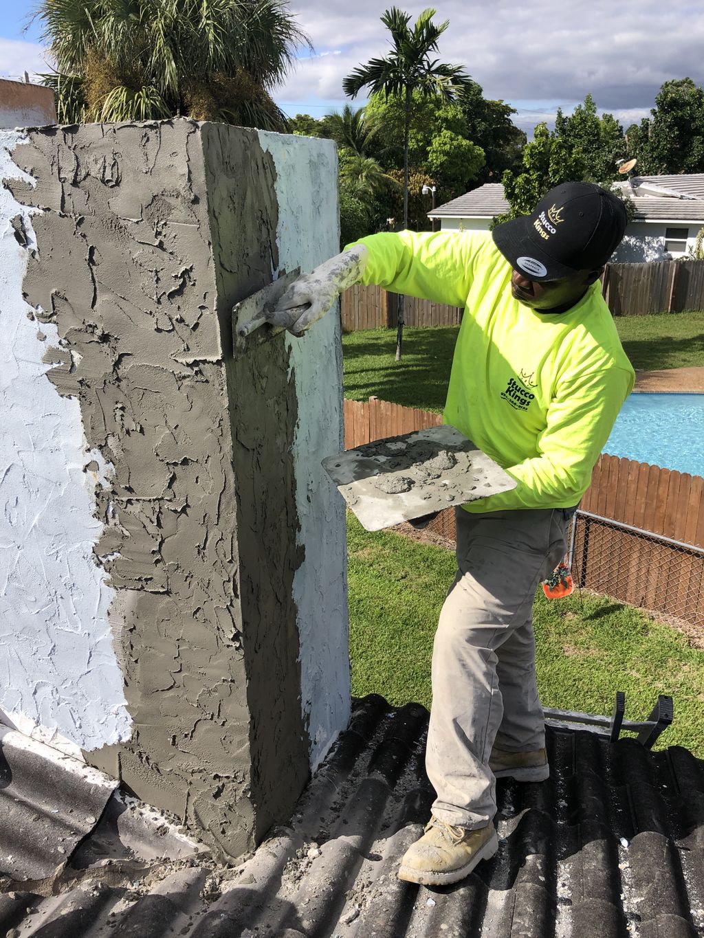 Stucco Application