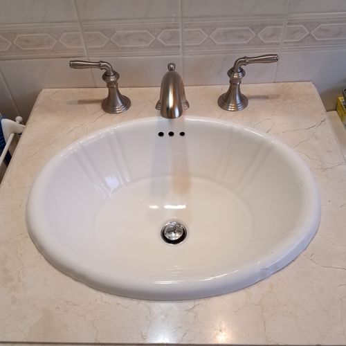Sink AFTER new hardware
