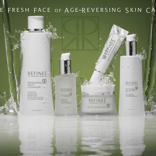 Skin care packaging and logo