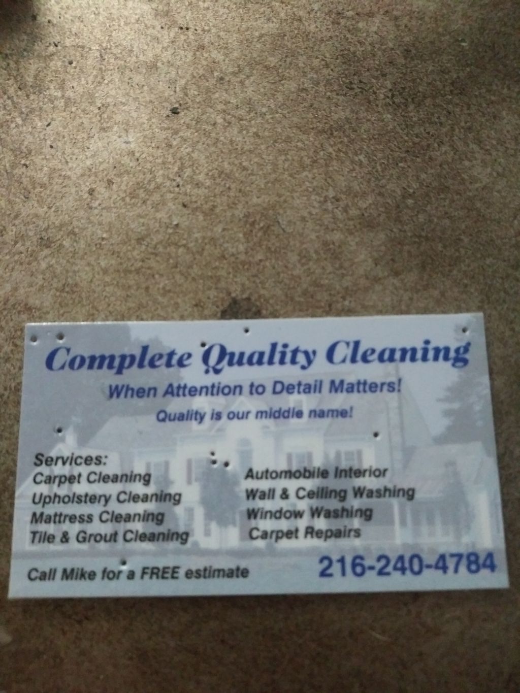 Complete Quality Cleaning